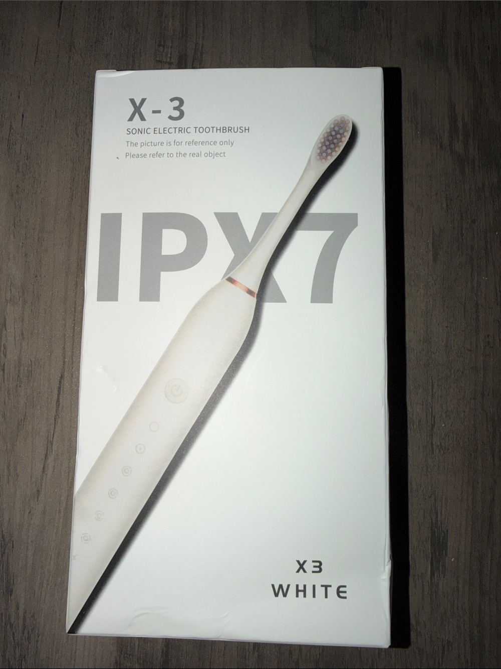 IPX7 Rechargeable Toothbrush with 4 Replacement Heads